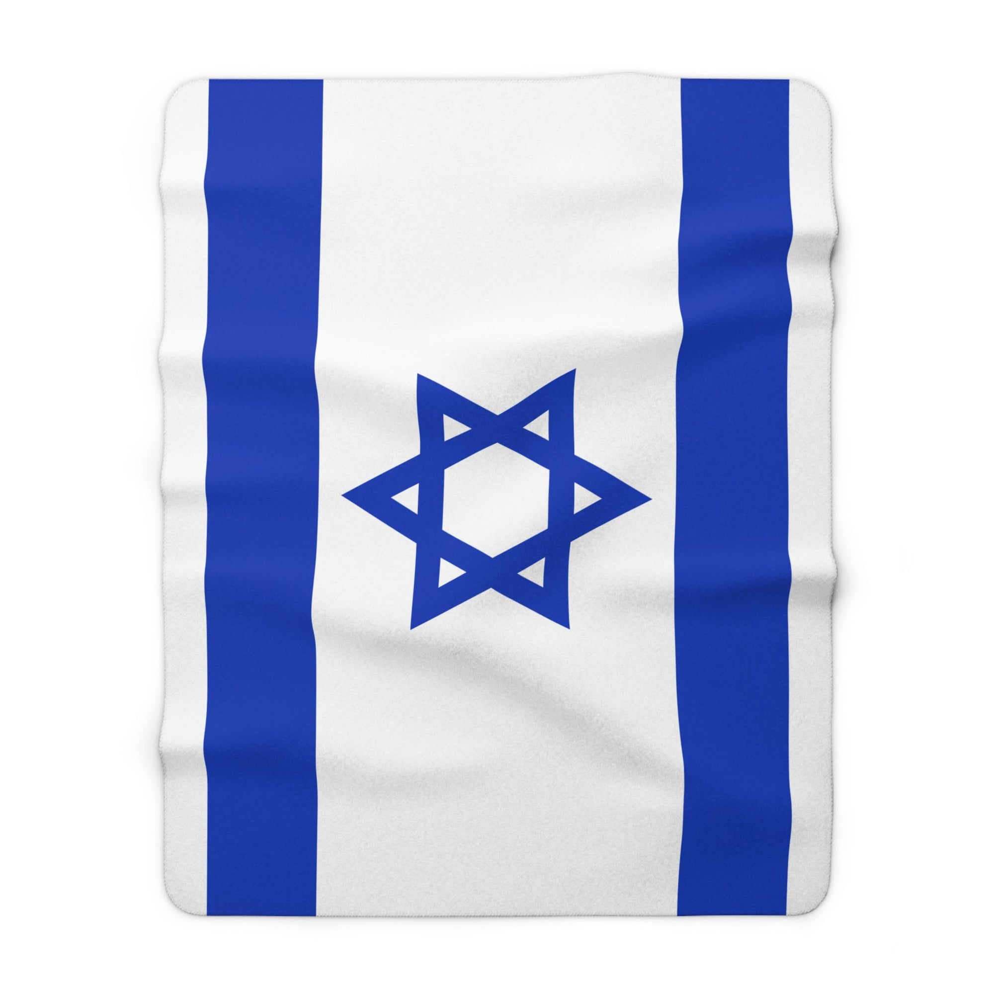 Israeli Flag Sherpa Blanket - Shop Israel