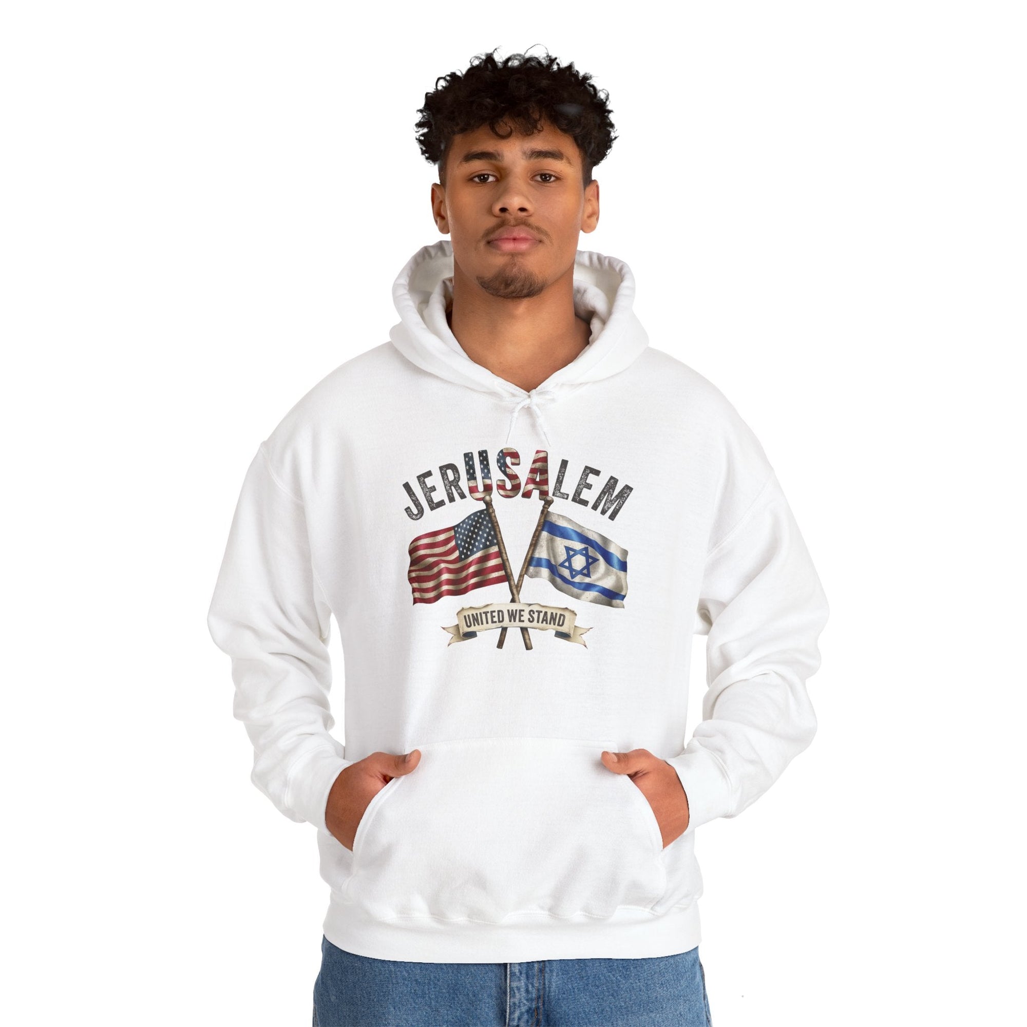 Jer - USA - lem Hoodie - Shop Israel