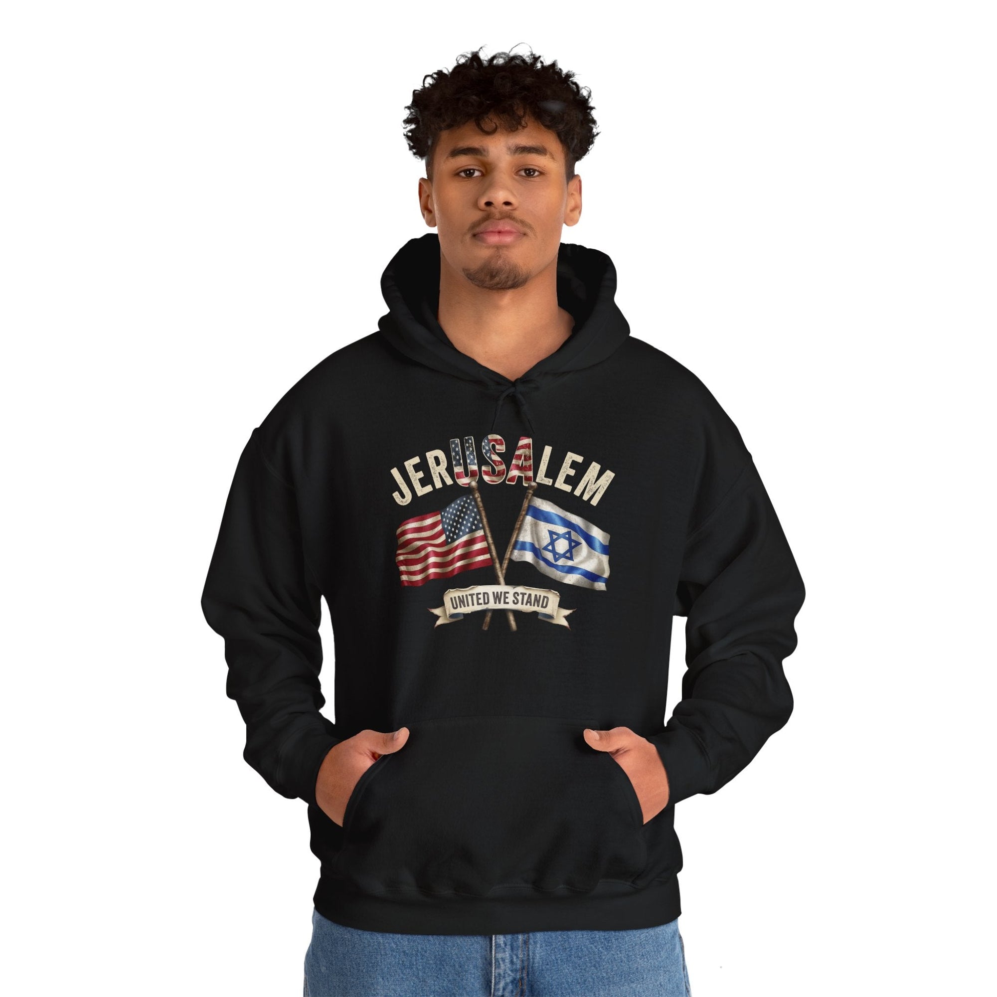 Jer - USA - lem Hoodie - Shop Israel