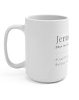 Jerusalem Definition Mug - Shop Israel