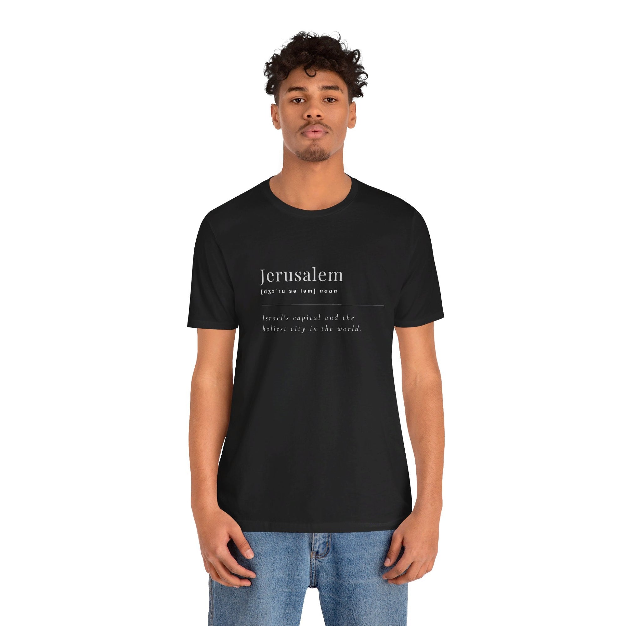 Jerusalem Definition T - Shirt - Shop Israel