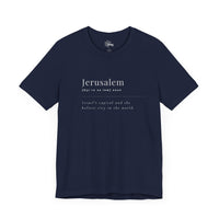 Jerusalem Definition T-Shirt - Shop Israel