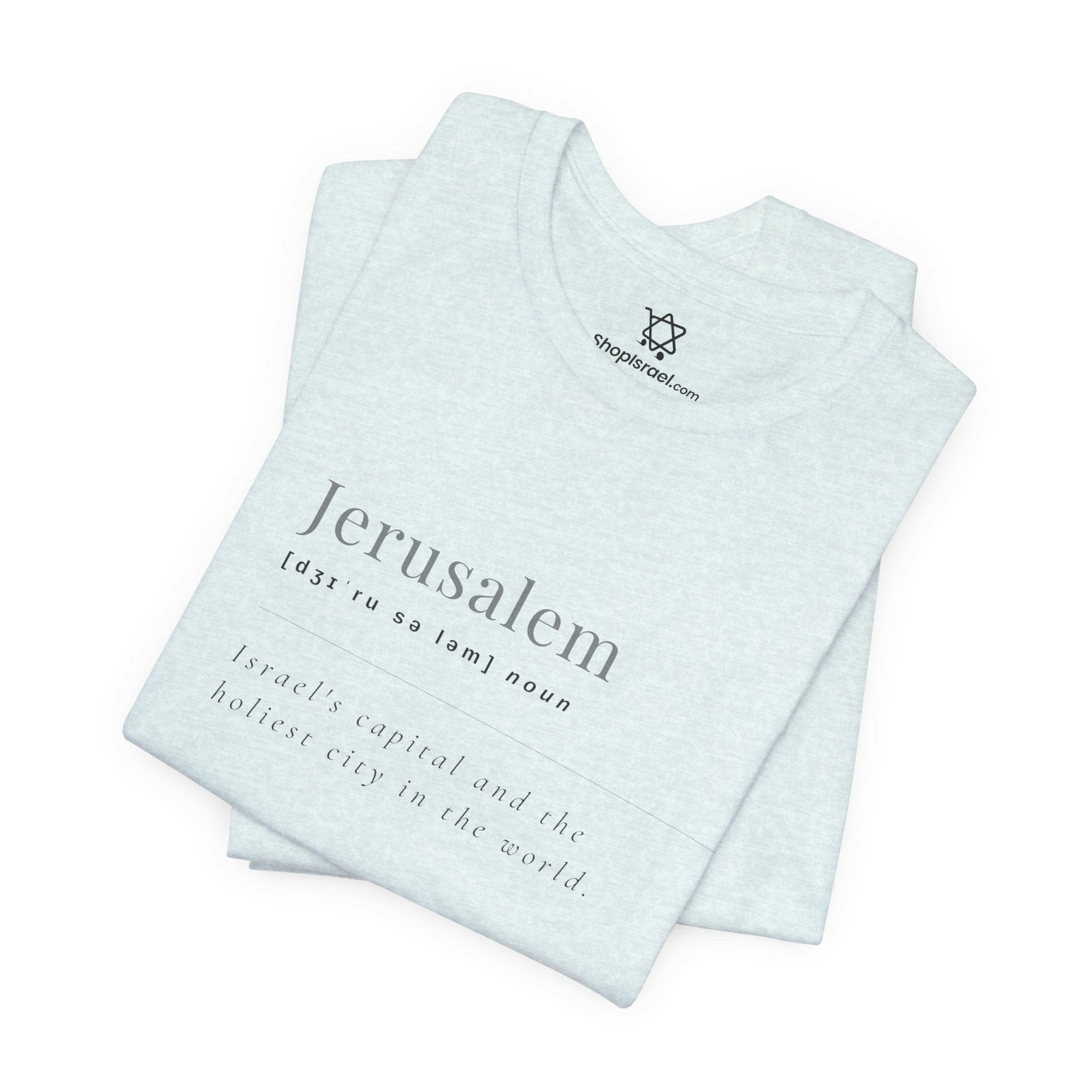 Jerusalem Definition T - Shirt - Shop Israel