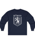 Jerusalem Emblem Long Sleeve T-Shirt - Shop Israel