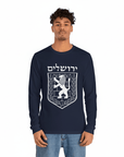 Jerusalem Emblem Long Sleeve T-Shirt - Shop Israel