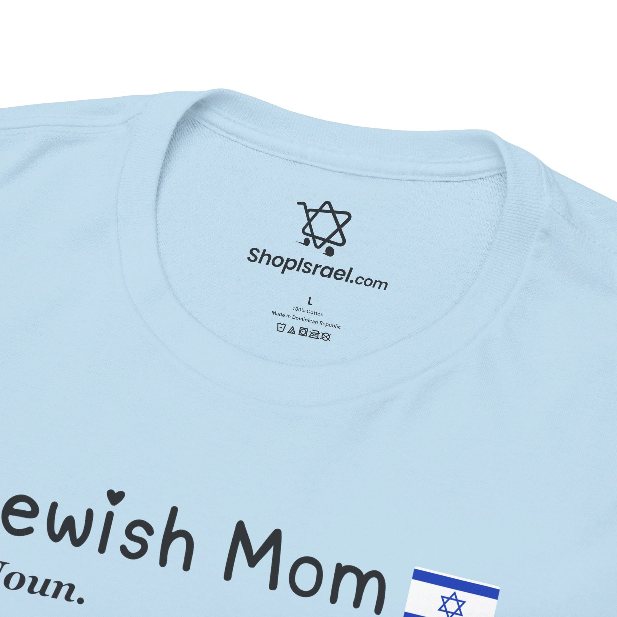 Jewish Mom Definition T - Shirt - Shop Israel