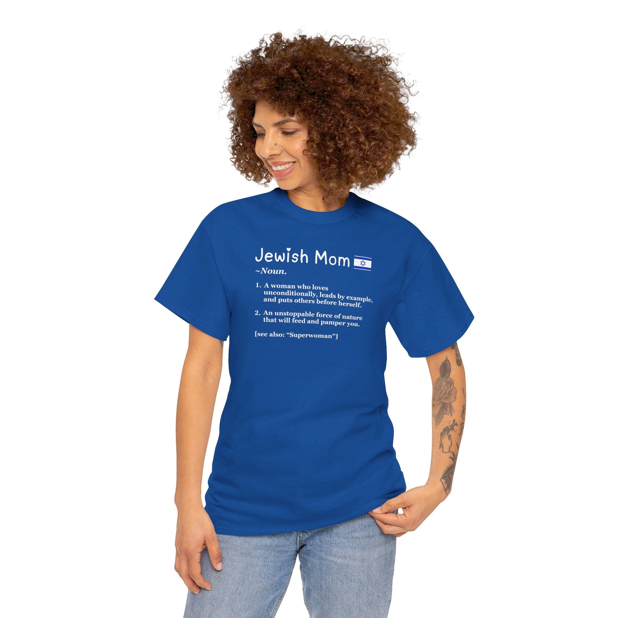 Jewish Mom Definition T - Shirt - Shop Israel