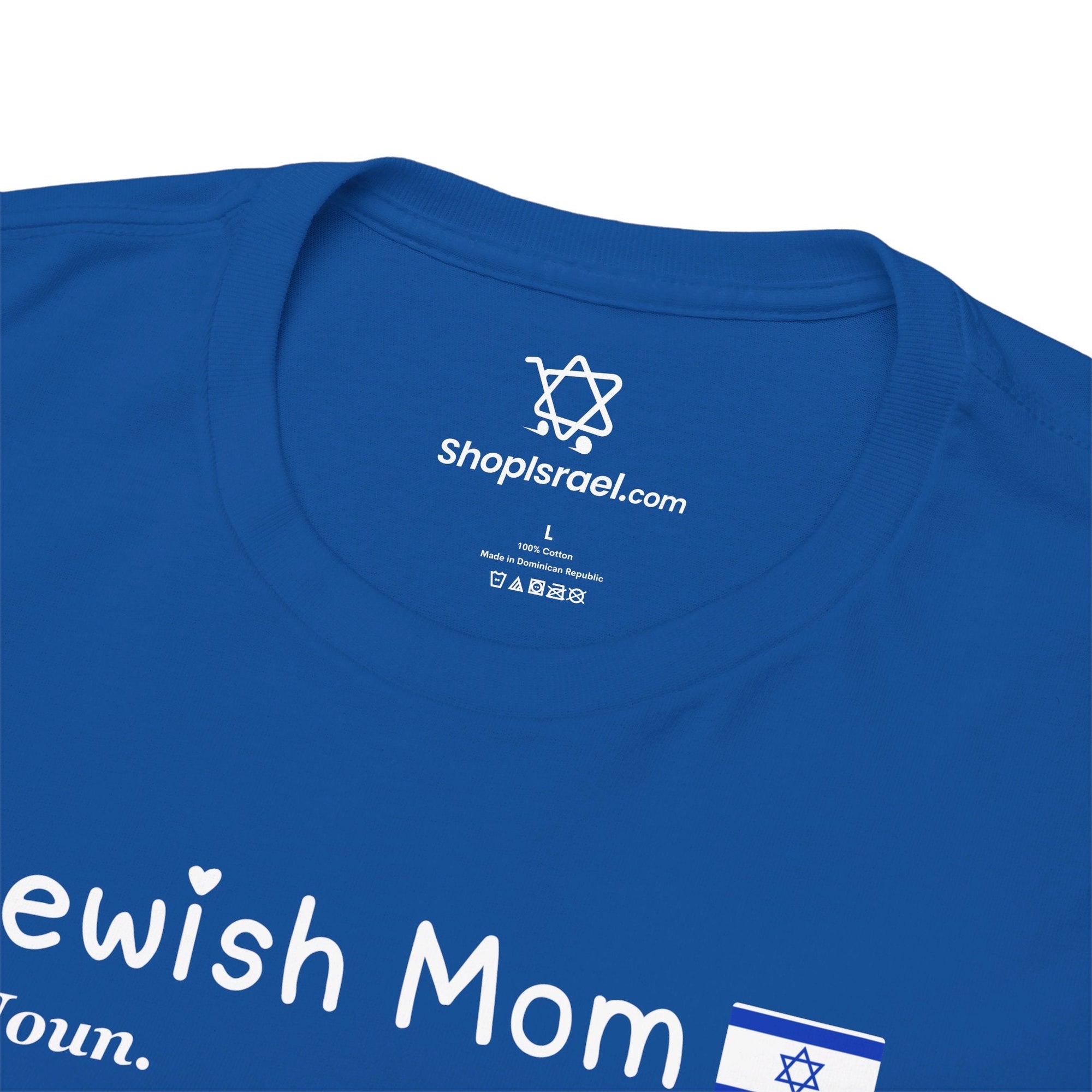 Jewish Mom Definition T - Shirt - Shop Israel