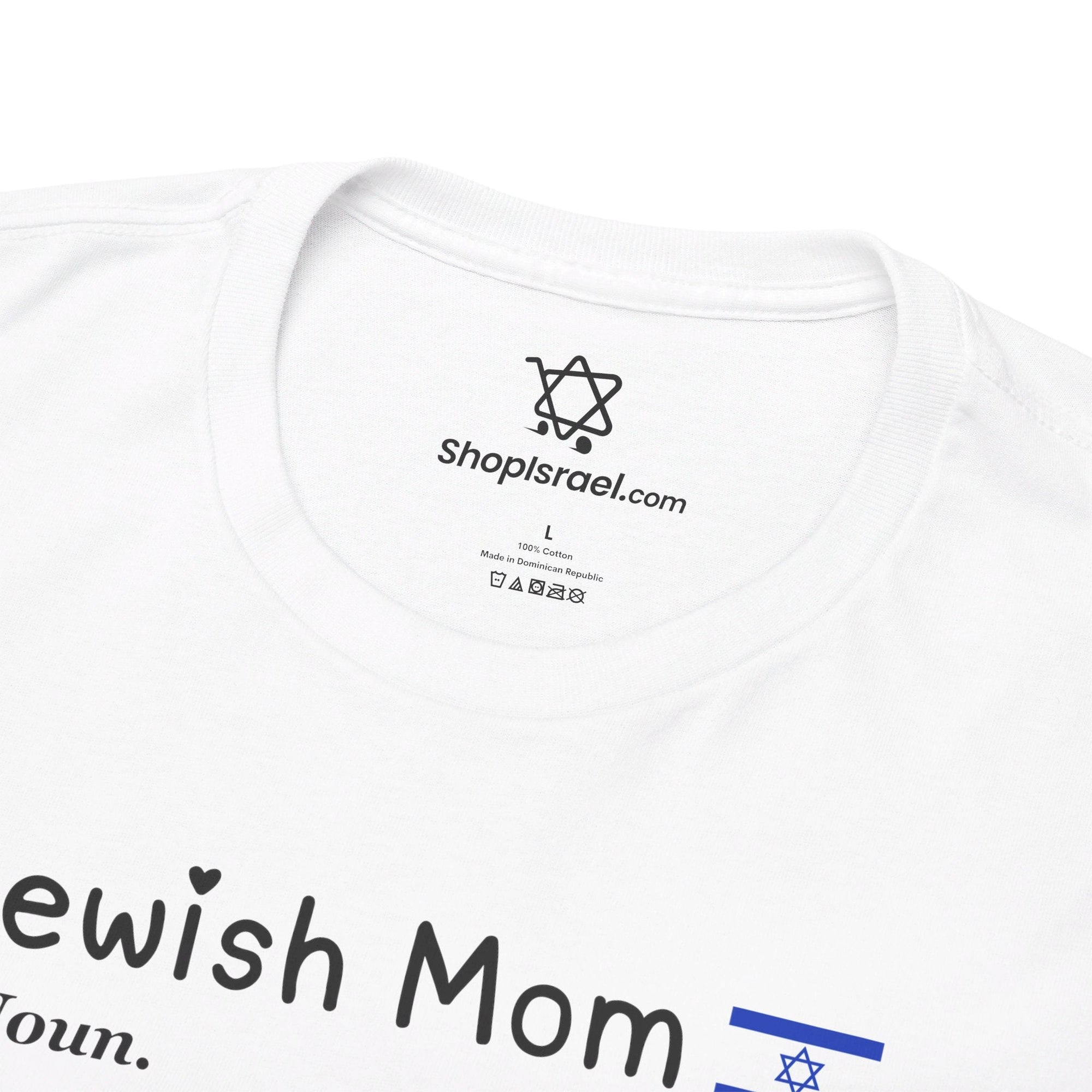 Jewish Mom Definition T - Shirt - Shop Israel