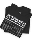 Jewish Mom Nutrition Facts T - Shirt - Shop Israel