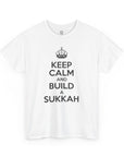 Keep Calm and Build a Sukkah T-Shirt - Shop Israel