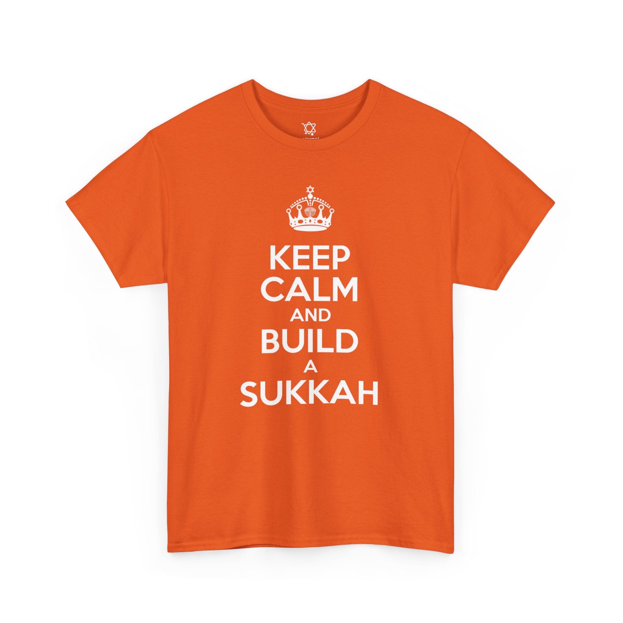 Keep Calm and Build a Sukkah T-Shirt - Shop Israel