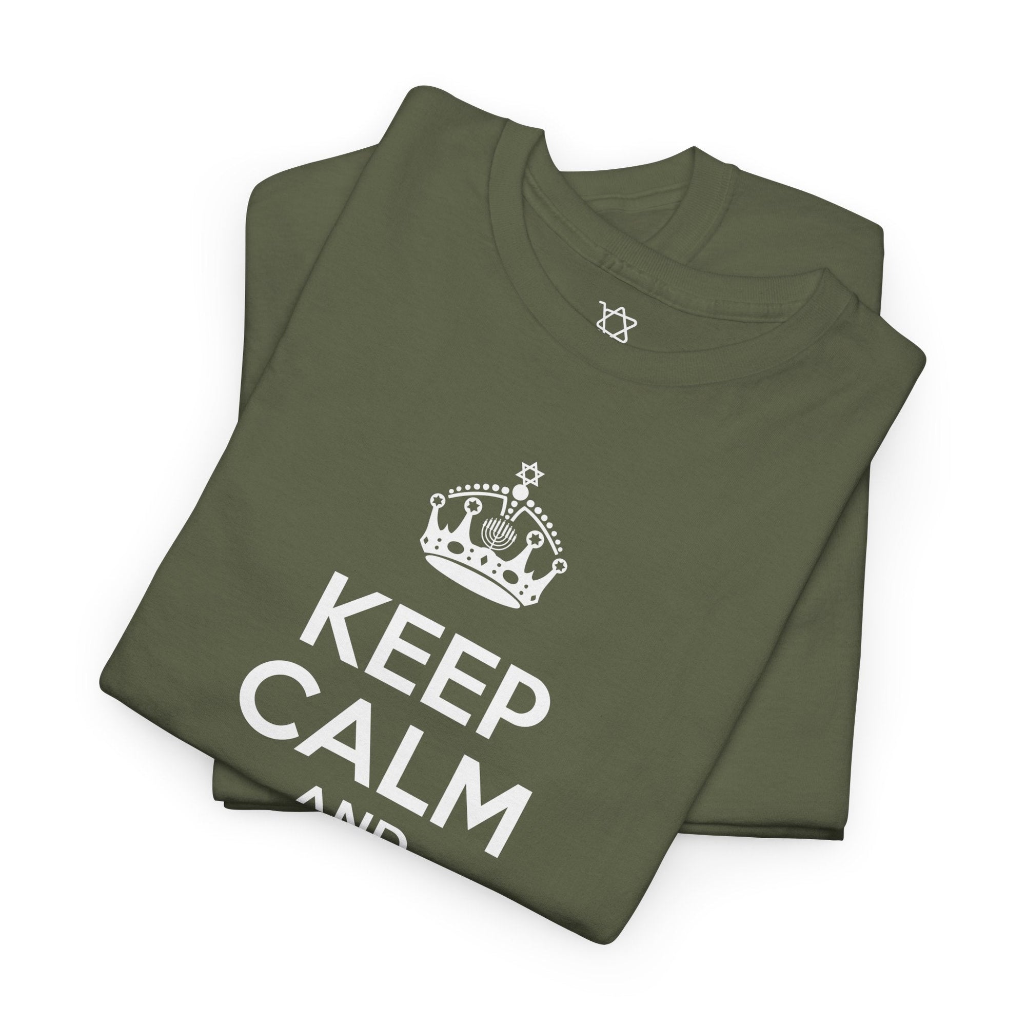 Keep Calm and Build a Sukkah T-Shirt - Shop Israel