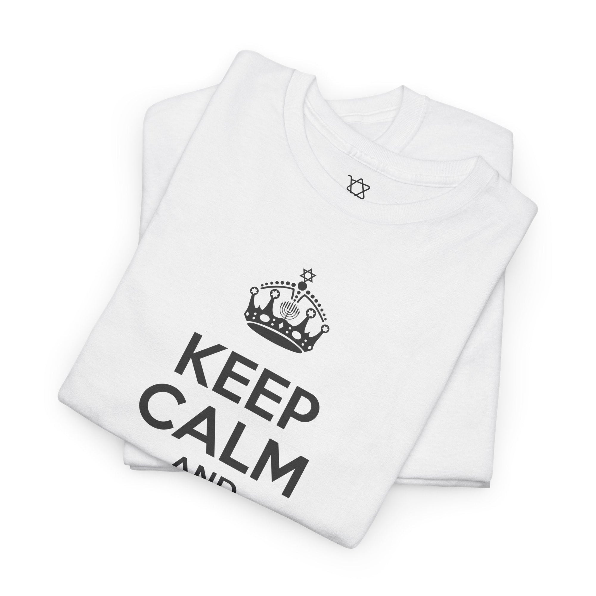 Keep Calm and Build a Sukkah T-Shirt - Shop Israel