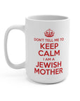 Keep Calm Ceramic Mug - Shop Israel