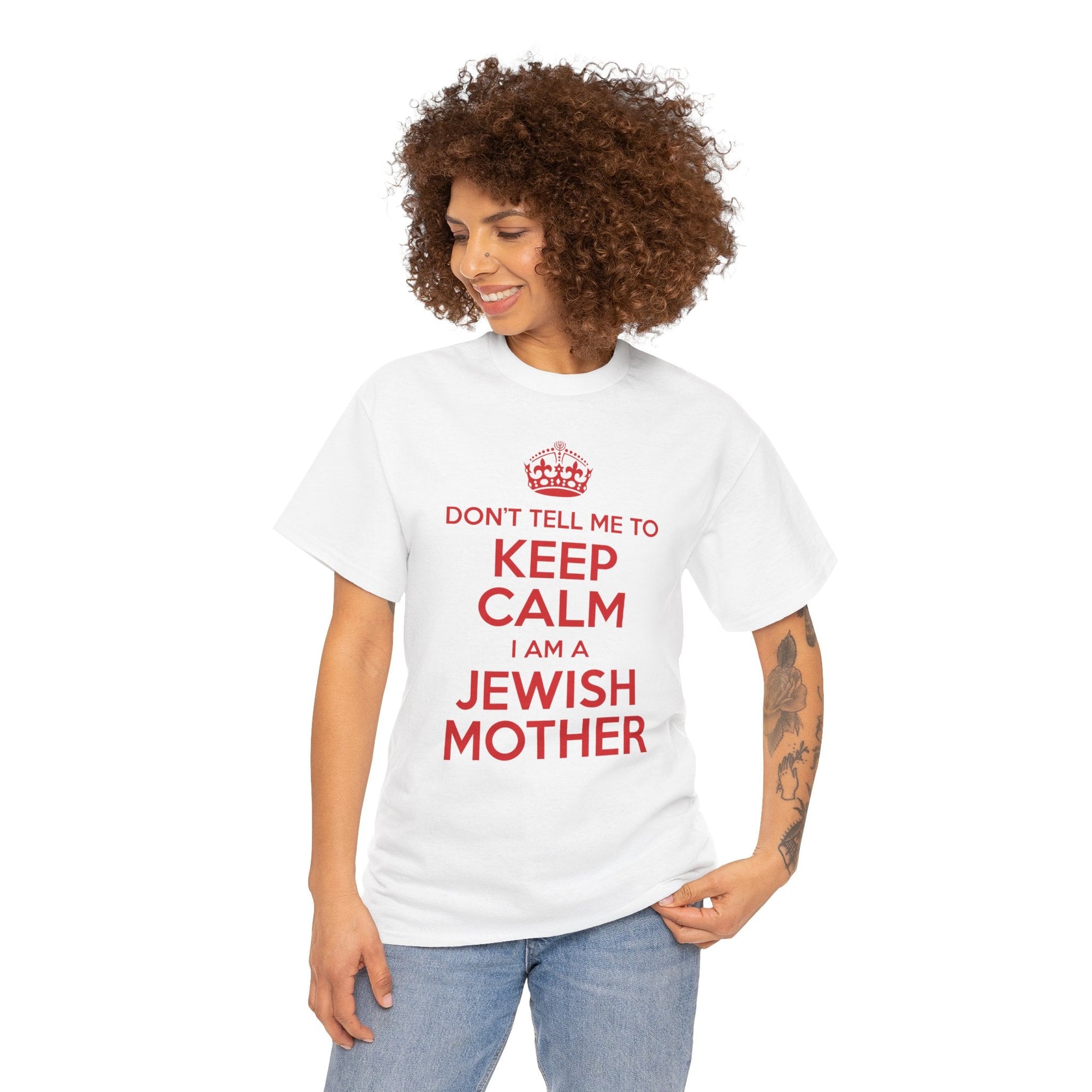 Keep Calm Jewish Mother T-Shirt - Shop Israel