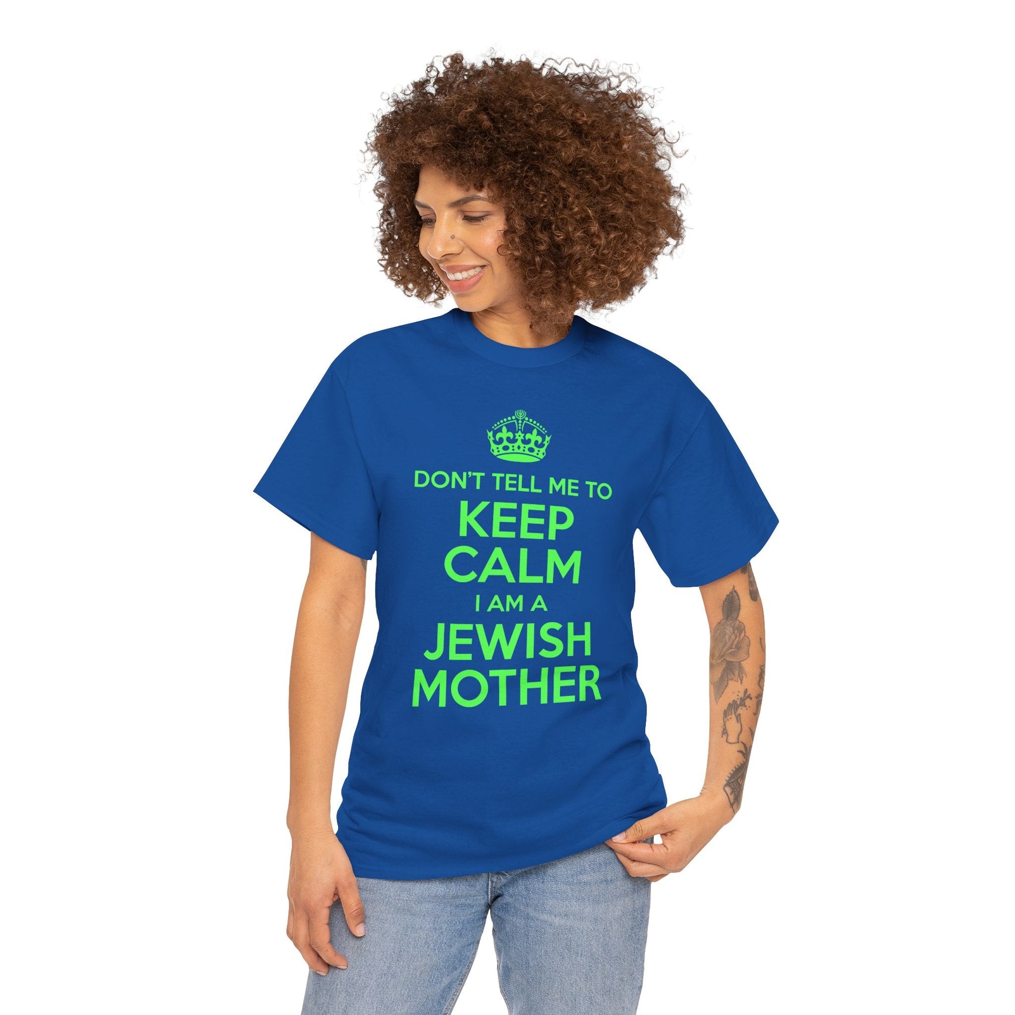 Keep Calm Jewish Mother T-Shirt - Shop Israel