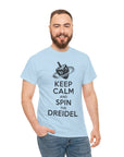 Keep Calm & Spin the Dreidel T - Shirt - Shop Israel