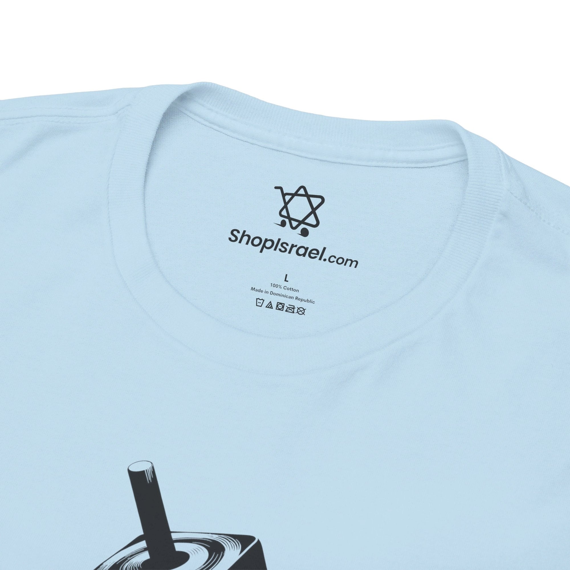 Keep Calm &amp; Spin the Dreidel T - Shirt - Shop Israel