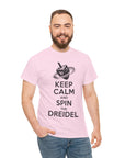 Keep Calm & Spin the Dreidel T - Shirt - Shop Israel