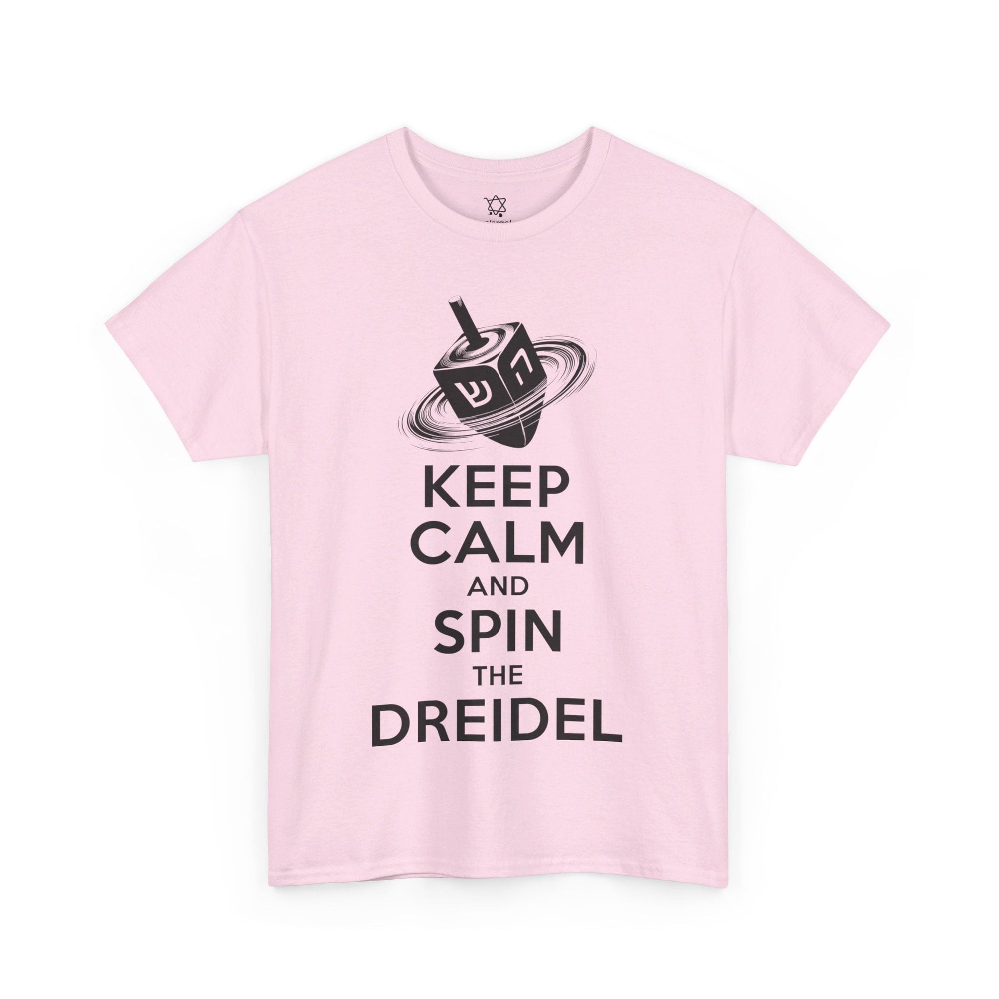 Keep Calm &amp; Spin the Dreidel T - Shirt - Shop Israel