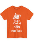 Keep Calm & Spin the Dreidel T - Shirt - Shop Israel