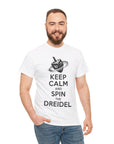 Keep Calm & Spin the Dreidel T - Shirt - Shop Israel