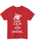 Keep Calm & Spin the Dreidel T - Shirt - Shop Israel