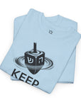 Keep Calm & Spin the Dreidel T - Shirt - Shop Israel