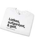 Latkes, Sufganiyot, Gelt Hanukkah Sweater - Shop Israel