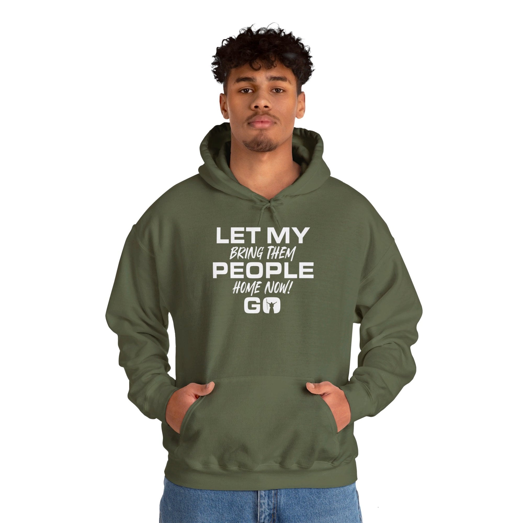 Let My People Go Hoodie - Shop Israel