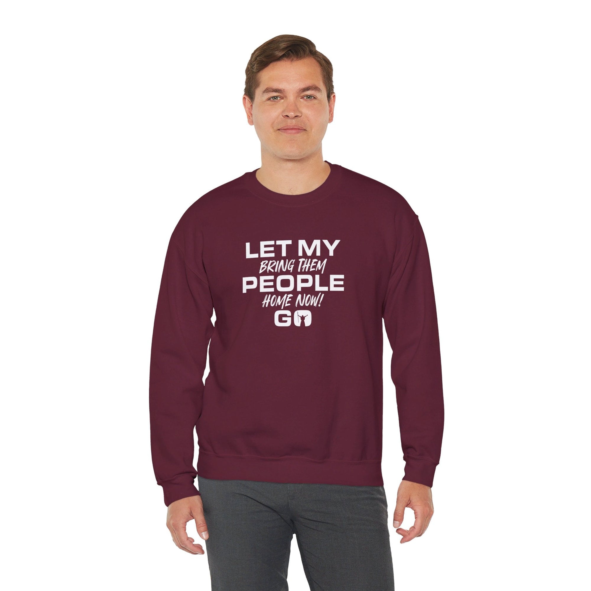 Let My People Go Sweatshirt - Shop Israel