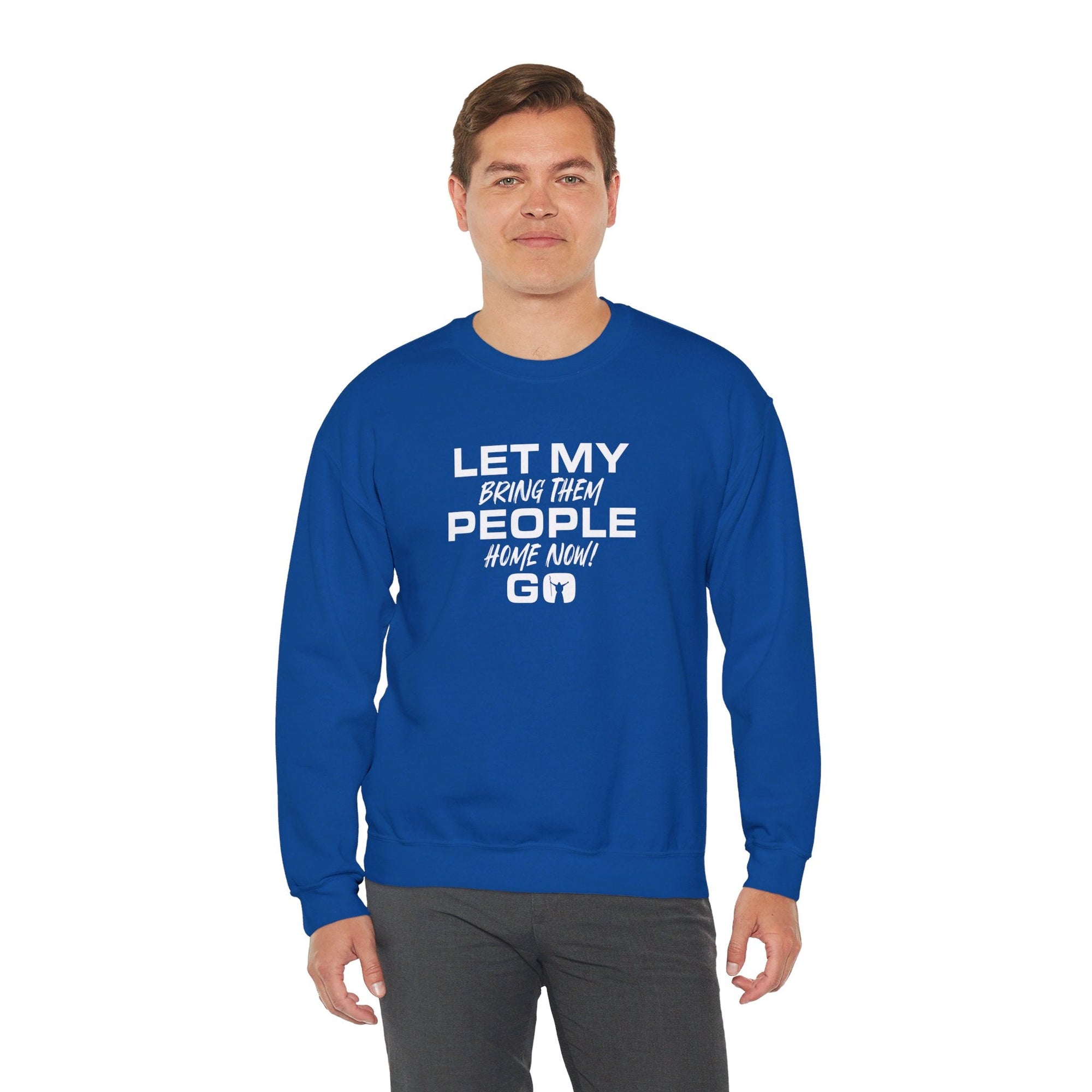 Let My People Go Sweatshirt - Shop Israel