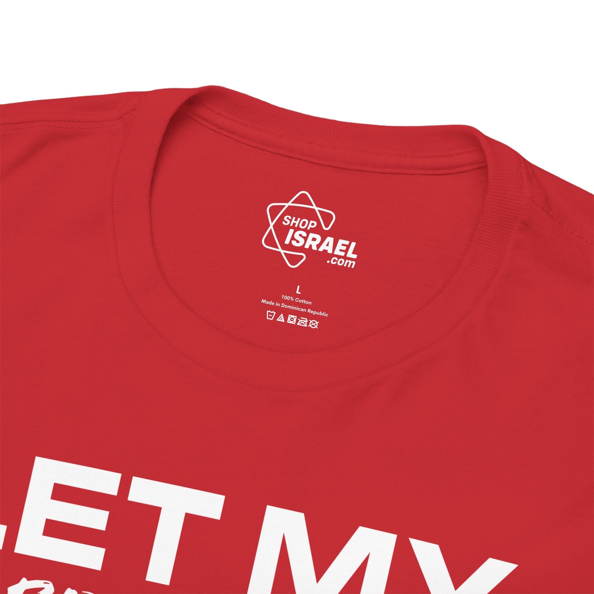 Let My People Go T-Shirt - Shop Israel