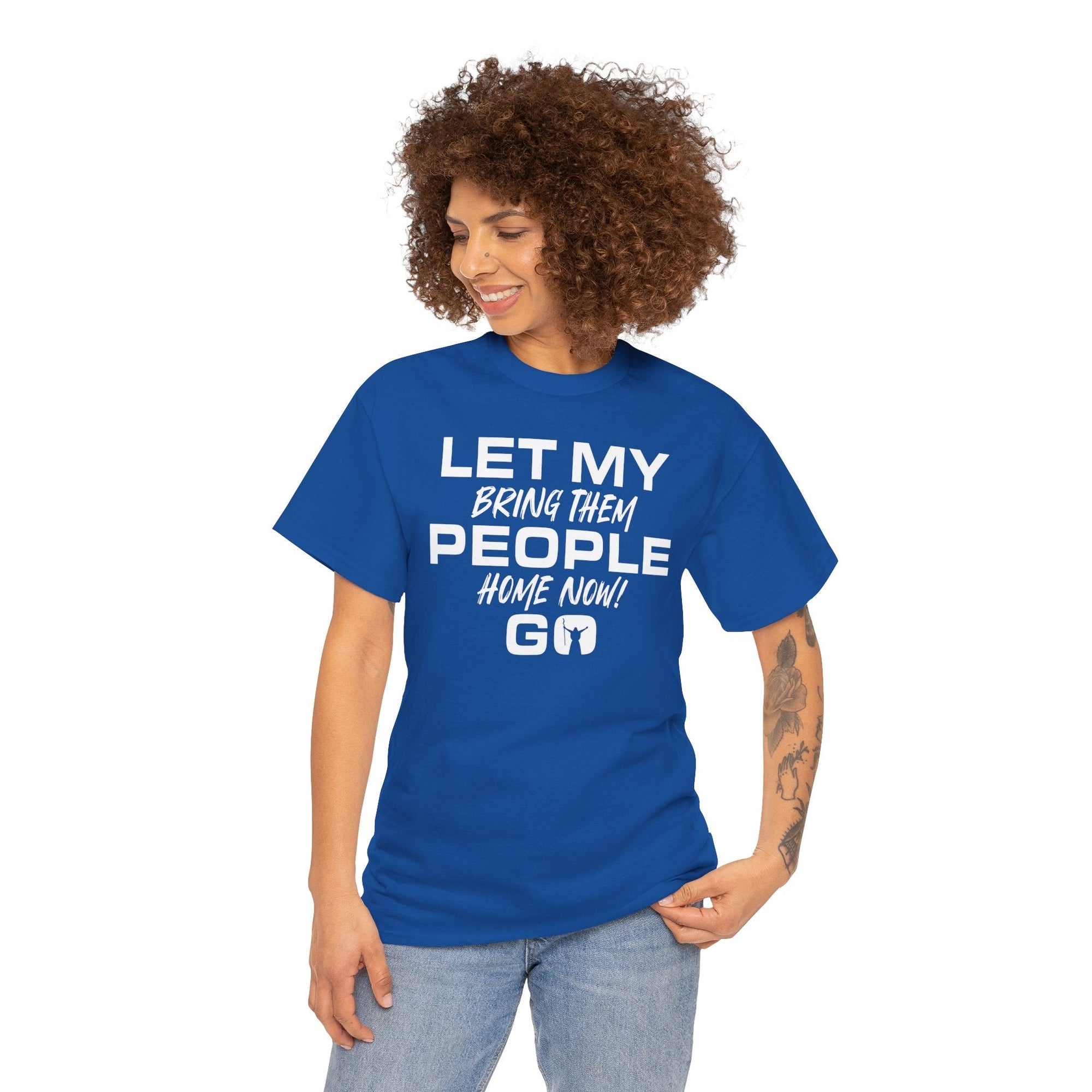 Let My People Go T-Shirt - Shop Israel