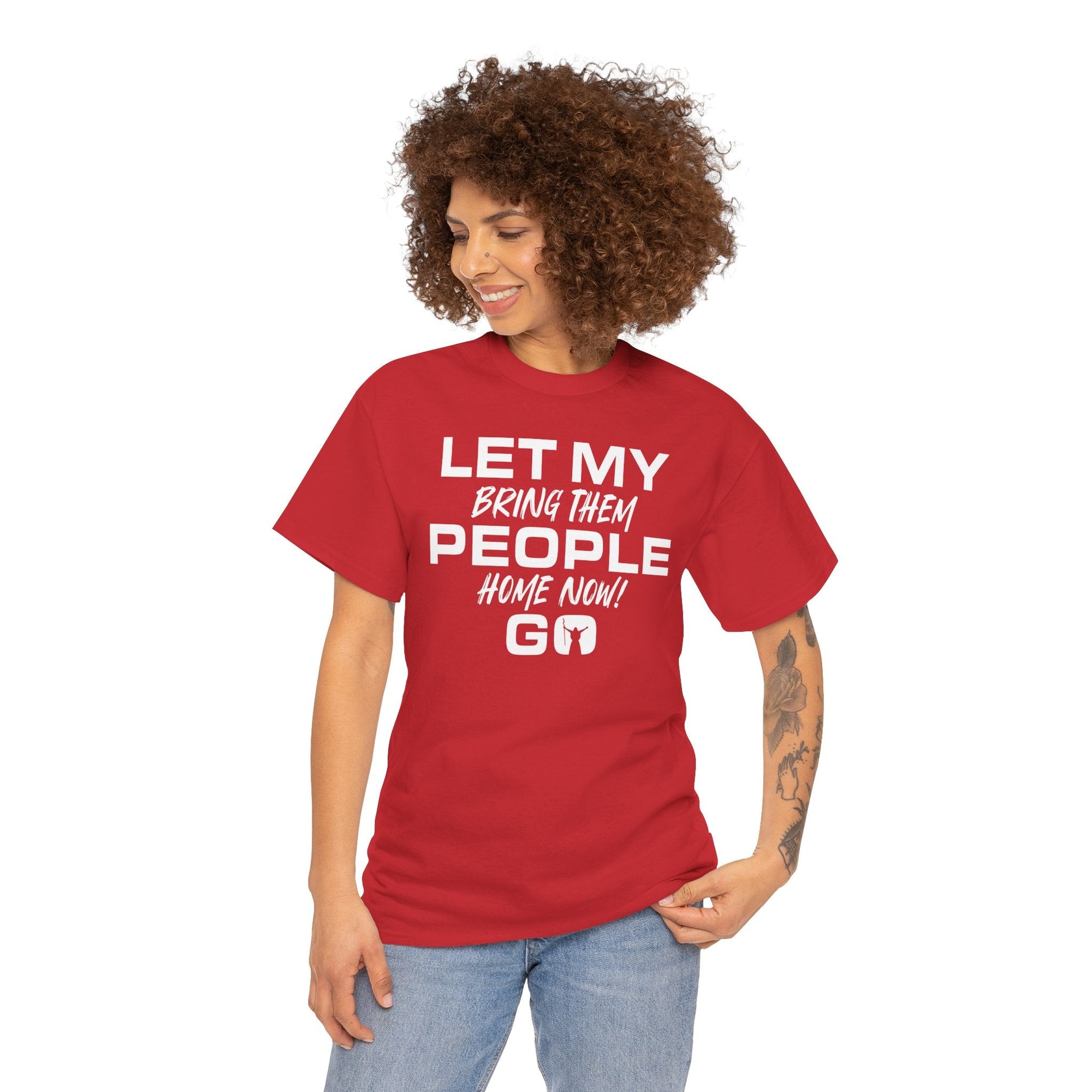 Let My People Go T-Shirt - Shop Israel