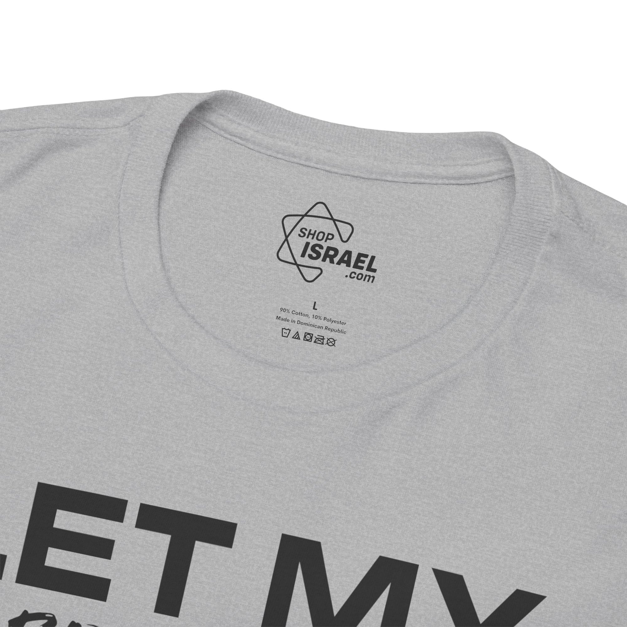 Let My People Go T-Shirt - Shop Israel