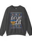 Let's Get Lit Ugly Hanukkah Sweater - Shop Israel