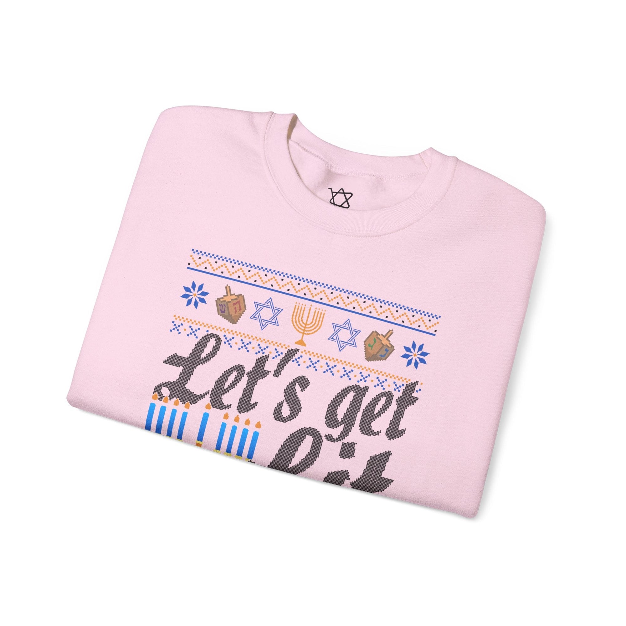 Let&#39;s Get Lit Ugly Hanukkah Sweater - Shop Israel