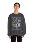 Let's Get Lit Ugly Hanukkah Sweater - Shop Israel