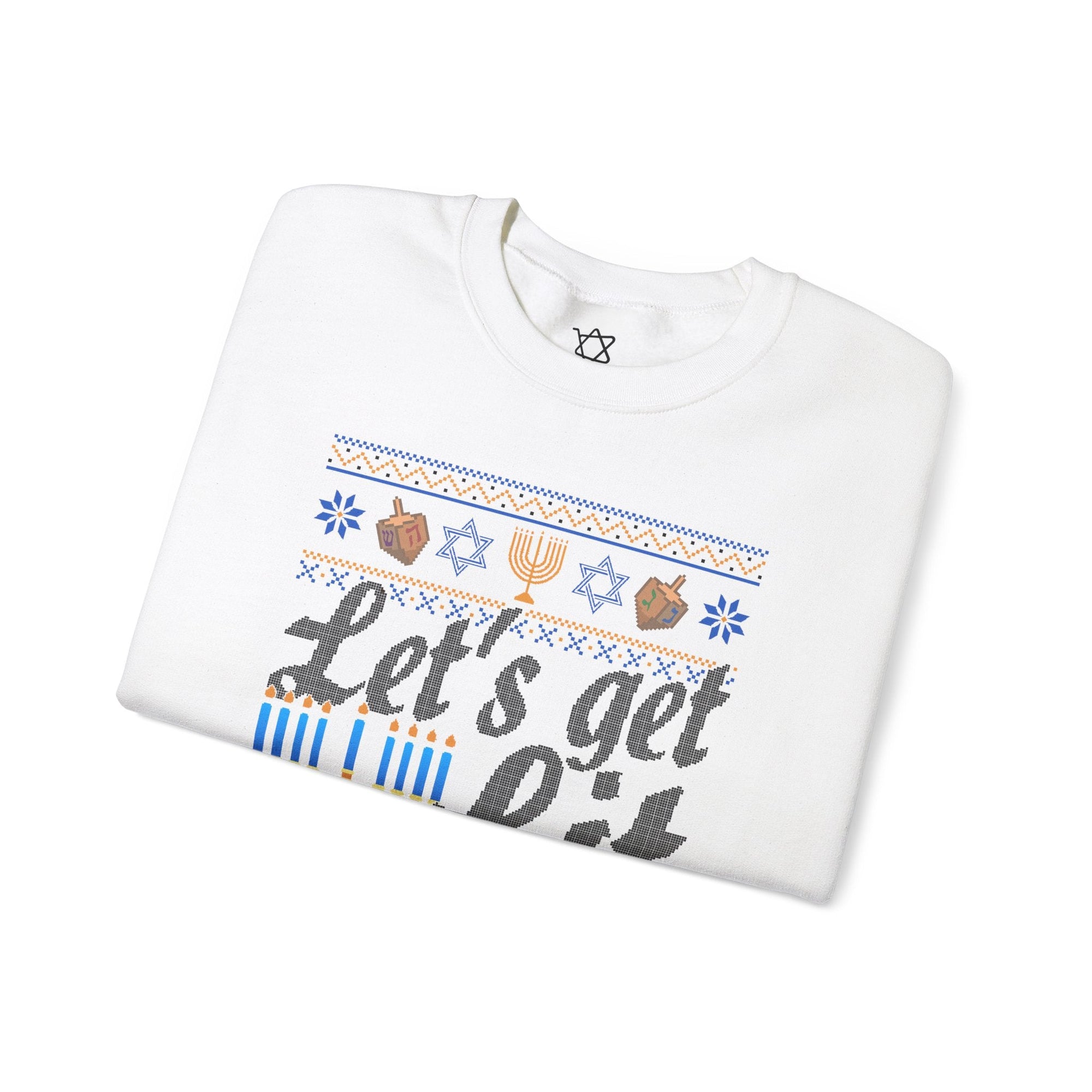 Let&#39;s Get Lit Ugly Hanukkah Sweater - Shop Israel