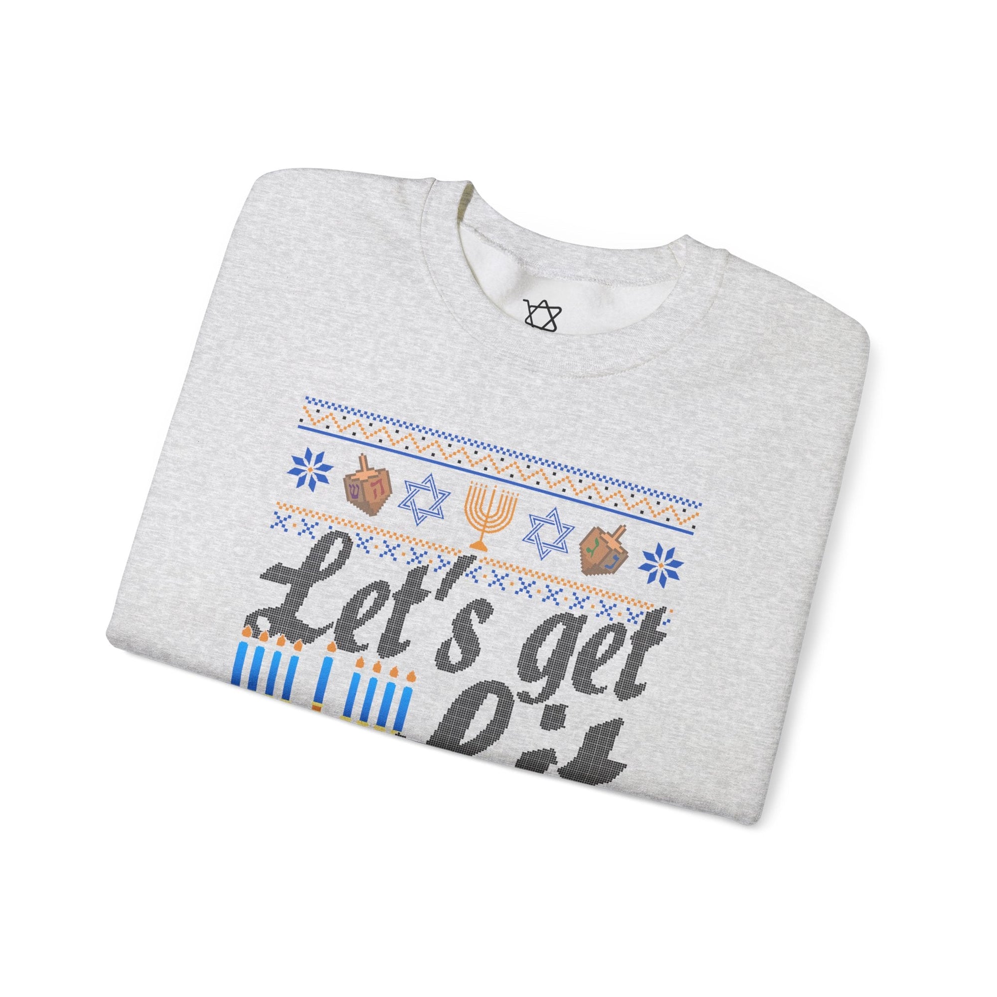 Let&#39;s Get Lit Ugly Hanukkah Sweater - Shop Israel