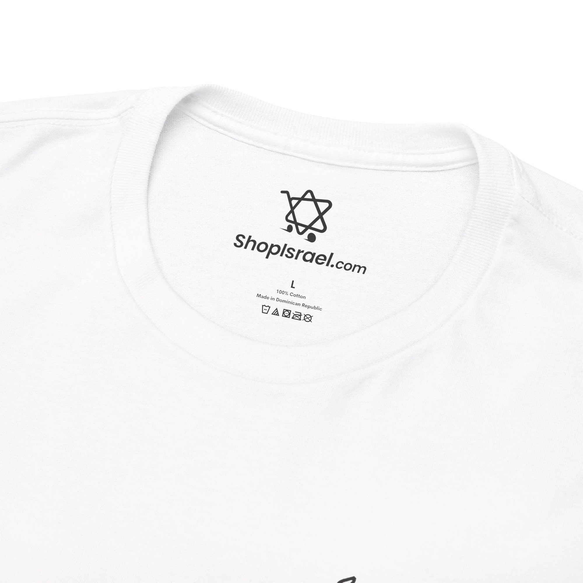 Line Map of Israel T - Shirt - Shop Israel