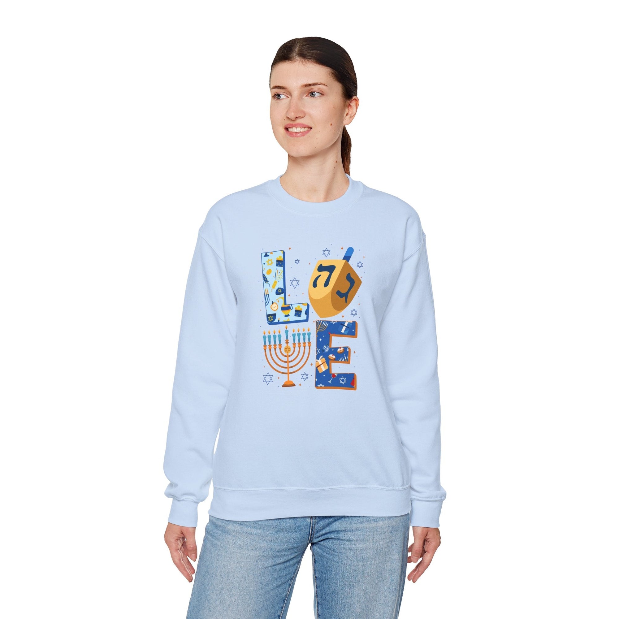 Love Hanukkah Sweater - Shop Israel