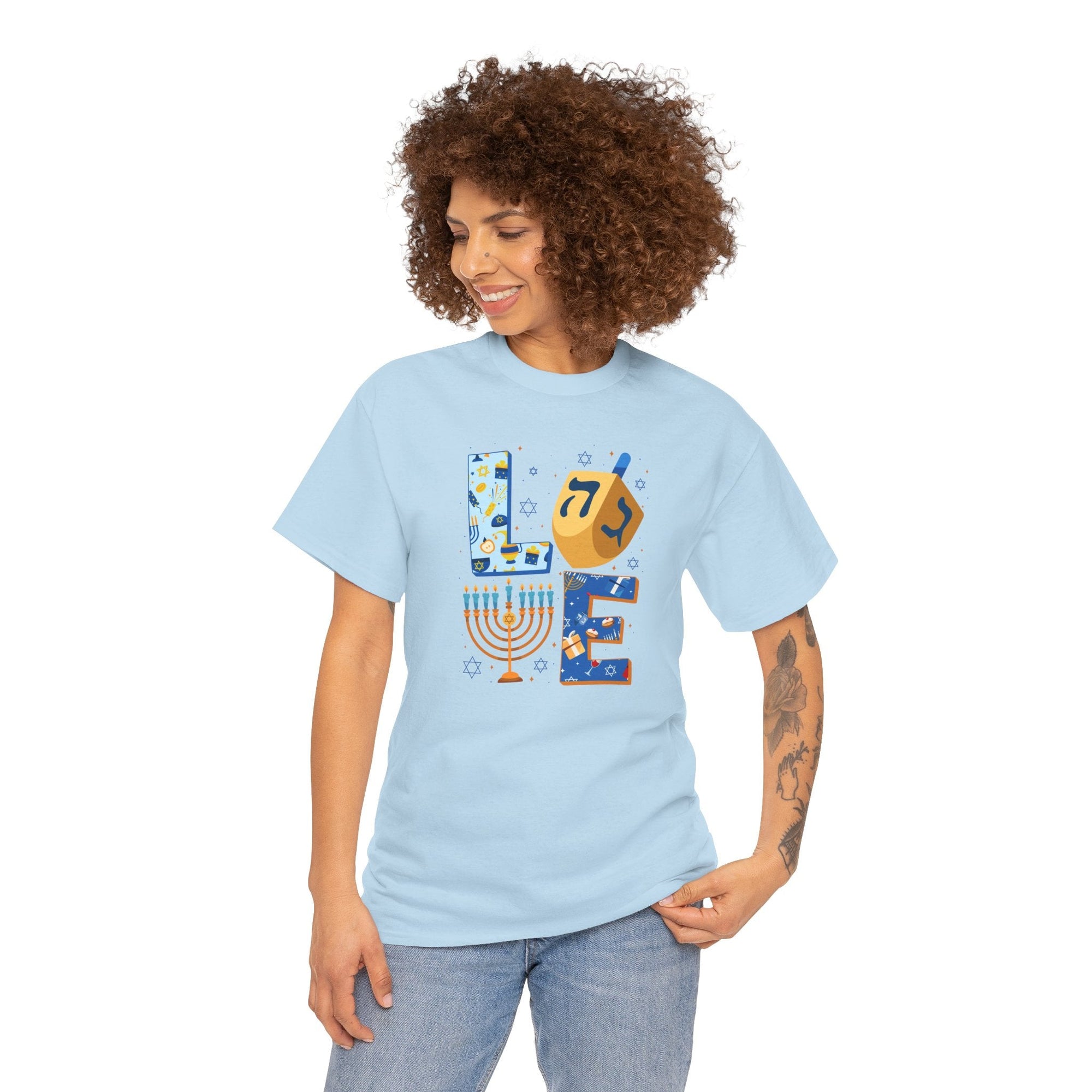 Love Hanukkah T-Shirt - Shop Israel