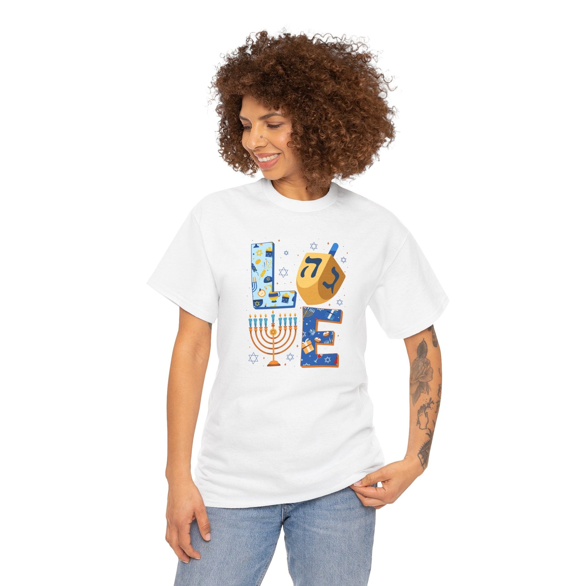 Love Hanukkah T-Shirt - Shop Israel