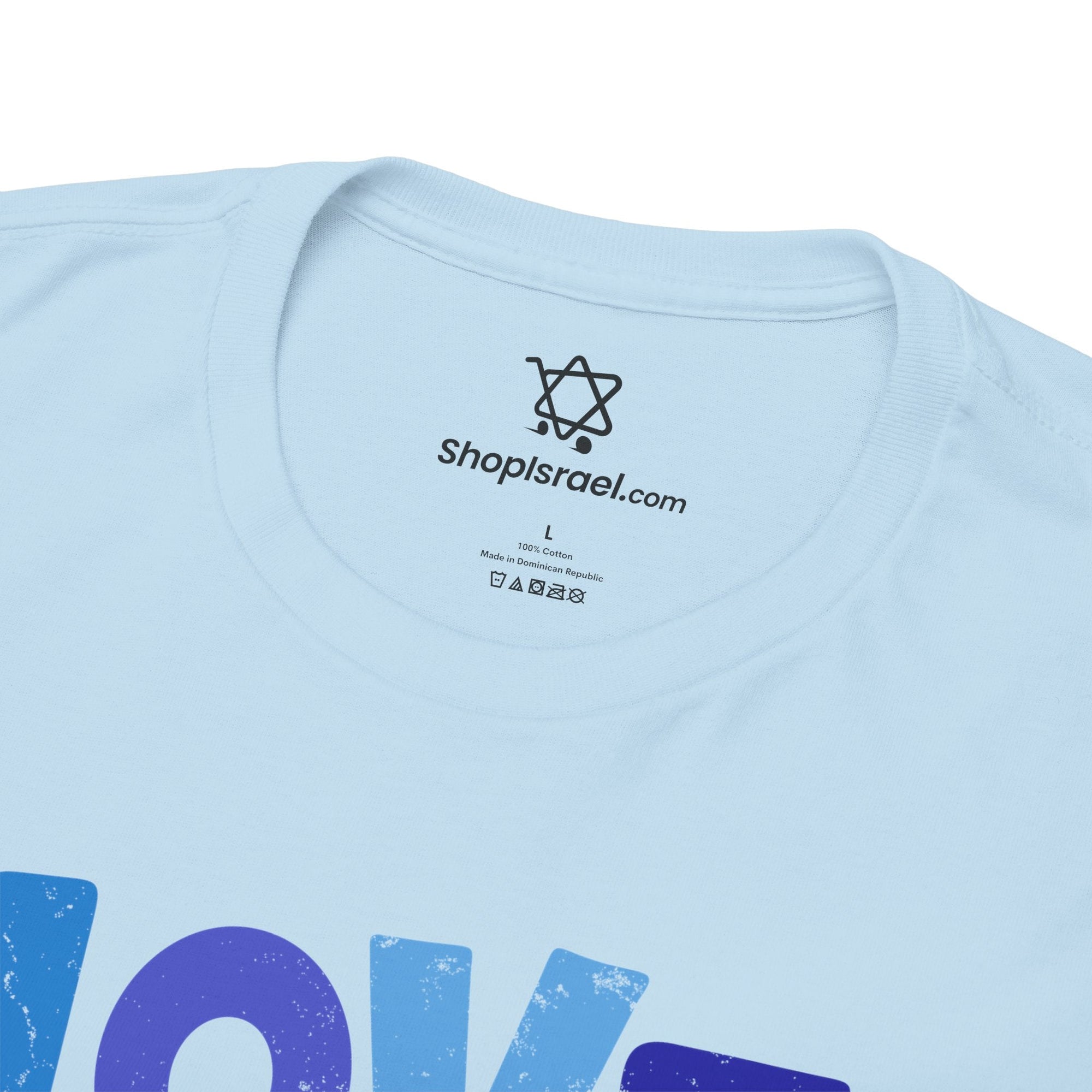 Love &amp; Light Hanukkah T-Shirt - Shop Israel