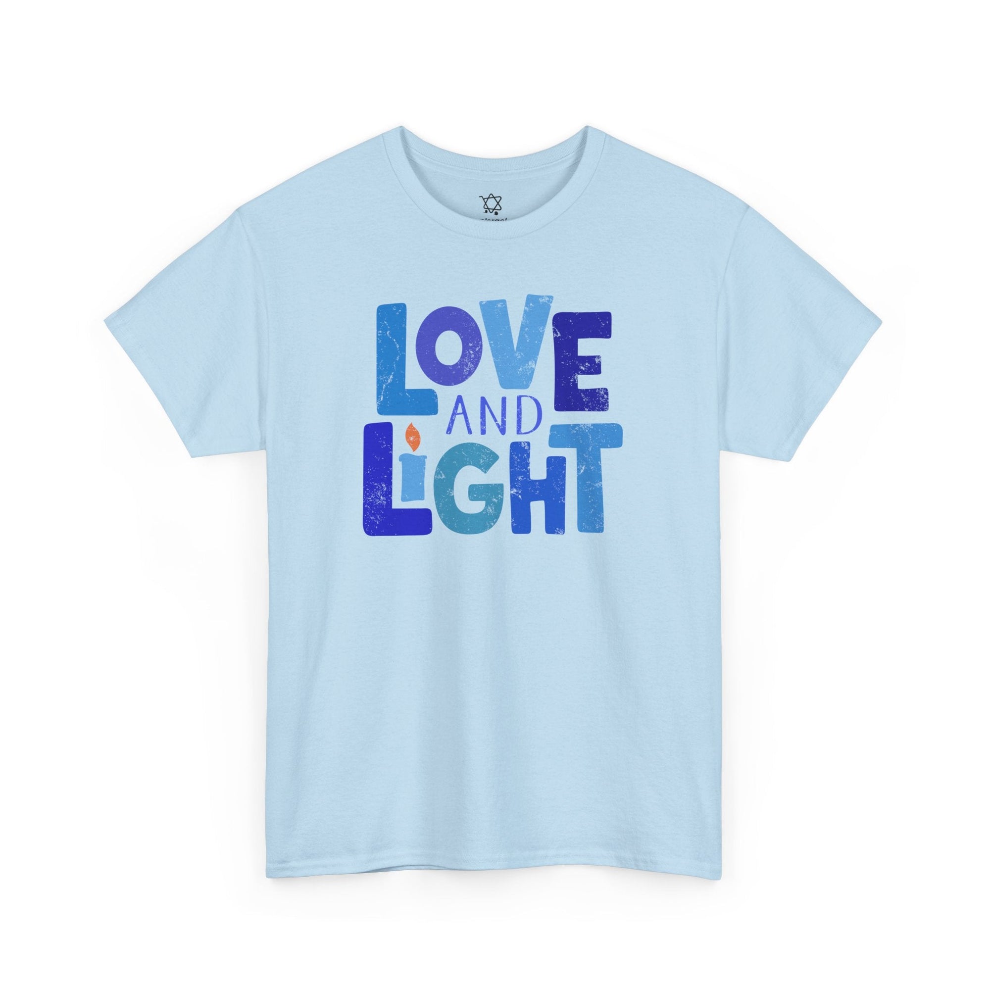 Love & Light Hanukkah T-Shirt - Shop Israel