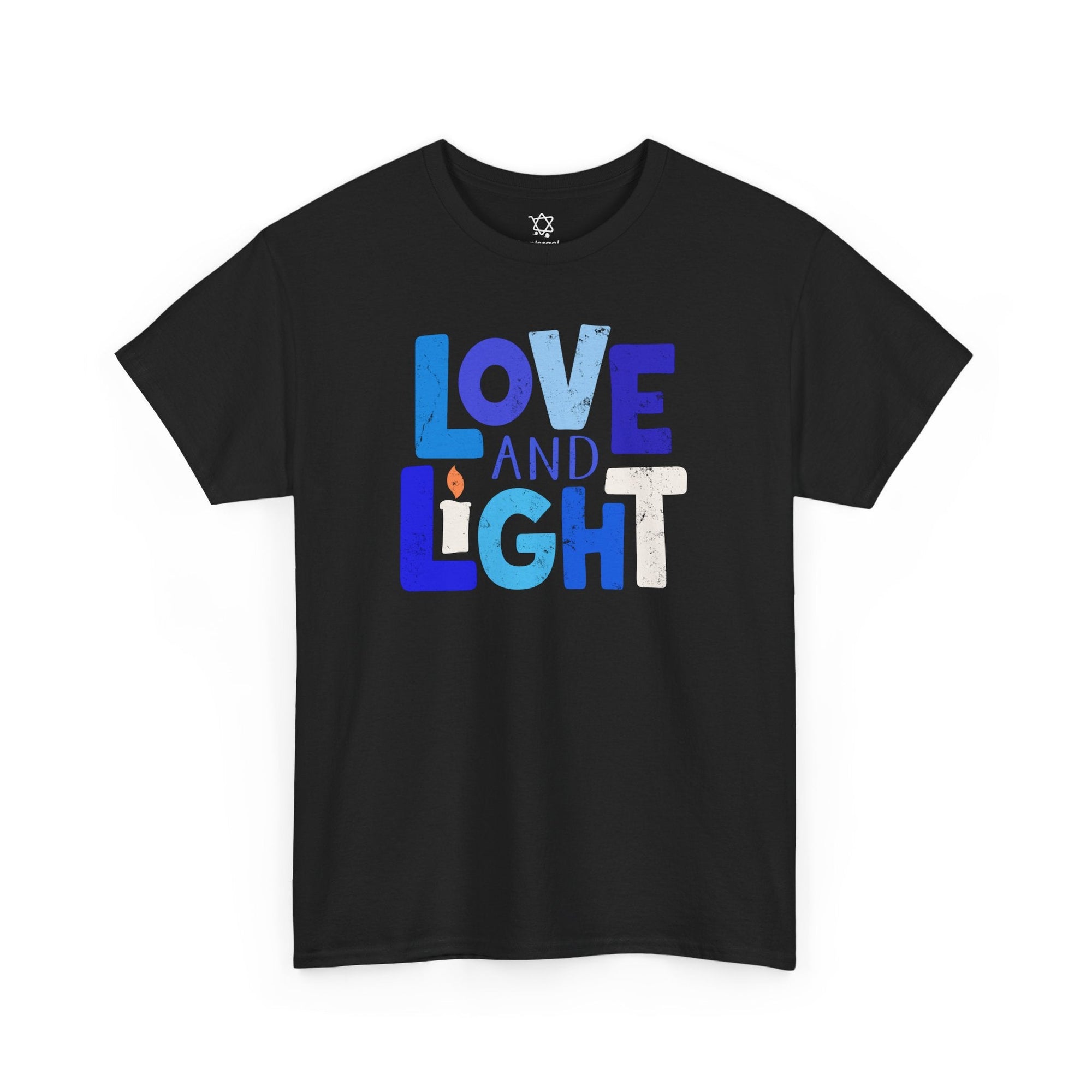 Love & Light Hanukkah T-Shirt - Shop Israel