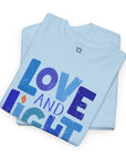 Love & Light Hanukkah T-Shirt - Shop Israel